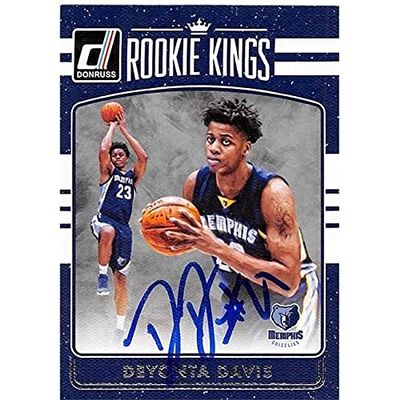 Autograph Warehouse 444501 2016 Donruss Rookie Kings 27 Deyonta Davis Autographed Basketball Card