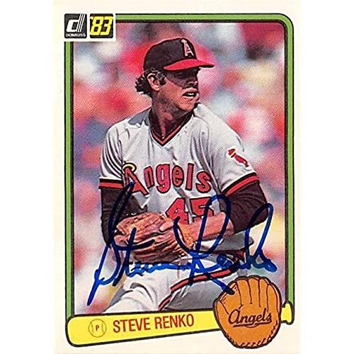 Autograph Warehouse 366188 Steve Renko Autographed Baseball Card - 1983 Donruss 393