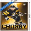 Trends International NHL Pittsburgh Penguins - Sidney Crosby 18 Wall Poster, 22.375" x 34", Bronze Framed Version view 3
