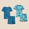 Amazon Essentials Boys' Snug-Fit Cotton Pajama Set, Pack of 2, Under the Sea, 8 view 3
