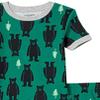 Amazon Essentials Boys' Snug-Fit Cotton Pajamas Sleepwear Sets, 4-Piece Happy Camper Shorts Set, XX-Large view 2