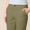Amazon Essentials Women's Mid-Rise Slim-Fit Stretchy Cropped Tapered Leg Khaki Pants (Available in Plus Size), Washed Olive, 0 view 4