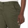 Amazon Essentials Women's Slim Fit, Straight leg Stretch Twill Chino Pant, Dark Olive, 2 view 3