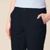 Amazon Essentials Women's Mid-Rise Slim-Fit Stretchy Cropped Tapered Leg Khaki Pants (Available in Plus Size), Black, 32 Plus view 4