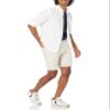 Amazon Essentials Men's Straight-Fit 9" Inseam Stretch 5-Pocket Shorts, Stone, 34 view 4