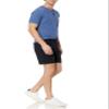 Amazon Essentials Men's Straight-Fit 7" Inseam Stretch 5-Pocket Shorts, Black, 42 view 4