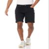 Amazon Essentials Men's Slim-Fit 9" Inseam Stretch 5-Pocket Shorts, Black, 30 view 1
