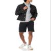 Amazon Essentials Men's Slim-Fit 9" Inseam Stretch 5-Pocket Shorts, Black, 30 view 4