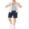 Amazon Essentials Men's Straight-Fit 9" Inseam Stretch 5-Pocket Shorts, Midnight Blue, 29 view 4