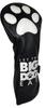 Let The Big Dog Eat (Black) Embroidered Headcover - Driver view 3