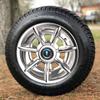 TakeLook - Golf Cart Wheel Covers 10 inch,Improved 7 Spoke Chromed Hub Caps for Club Car/E-Z-GO/YA/Star Car/Excar/Icon and Other Most Models Golf Cart (Set of 4) view 2