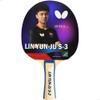 Butterfly Lin Yun-Ju 3 Shakehand Table Tennis Racket - Maximum Control for Novice Players - Lin Yun-Ju Series - Recommended for Beginning Level Players