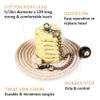 Fire Rope Dart  3 Inch Woven Kevlar MoonBlaze Head  12 Foot Cotton Rope Lead/Leash  Martial Arts, Meteor Hammer, Flow, Spinning, Circus, Dance Prop  for Festivals & Performances  by FIRE MECCA view 3