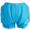 Reomoto Kids Hip Protection Pads Shorts - EVA 3D Padded Hip Bone Protection Pants for Teenagers (Blue, M) view 1