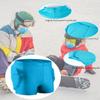 Reomoto Kids Hip Protection Pads Shorts - EVA 3D Padded Hip Bone Protection Pants for Teenagers (Blue, M) view 3