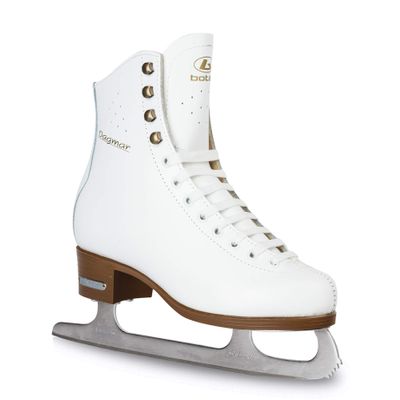 Botas - Model: Dagmar/Figure Ice Skates Women, Girls/Color: White, Size: Adult 5.5