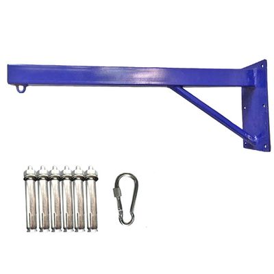 SHIJINHAO Heavy Punch Bag Wall Bracket Boxing Training Boom Hanging Hanger Sandbag Holder Thicken Load Bearing Rings Bracket Abdominal Training Accessories (Color : Purple, Size : 100x30cm)