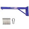 SHIJINHAO Heavy Punch Bag Wall Bracket Boxing Training Boom Hanging Hanger Sandbag Holder Thicken Load Bearing Rings Bracket Abdominal Training Accessories (Color : Purple, Size : 100x30cm) view 1