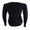 Jenni by Jennifer Moore Women's Ribbed Knit Pajama Top Black X-Small view 2