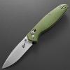 Eafengrow EF966 Folding Knife D2 Blade Micarta Handle with Pocket Clip EDC Tactical Knife thumb knobs Axis Lock EDC Multitool Knife (GREEN) view 2