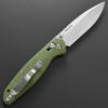 Eafengrow EF966 Folding Knife D2 Blade Micarta Handle with Pocket Clip EDC Tactical Knife thumb knobs Axis Lock EDC Multitool Knife (GREEN) view 3