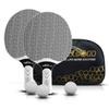 Senston Table Tennis Rackets Set, Professional Table Tennis Racket with 3 Balls, Composite Rubber Ping Pong Paddle Set view 1