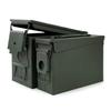 GUGULUZA Metal Ammo Can .30 and .50 Cal 2-Pack, Lockable Bullet Storage Case, Waterproof & Airtight Containers Box with Flip Top for Long-Term Storage Shotgun, Rifles, Pistols Ammunition (A-Green) view 2