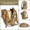 BLISSWILL Fishing Backpack Outdoor Tackle Bag Large Tackle Bag Water-Resistant Fish pack with Rod Holder Shoulder Backpack Fishing Gifts for men view 3