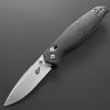 Eafengrow EF966 Folding Knife D2 Blade Micarta Handle with Pocket Clip EDC Tactical Knife thumb knobs Axis Lock EDC Multitool Knife (BLACK) view 2