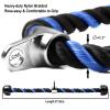 AWEFRANK Deluxe Tricep Rope Pull Down Cable, 27 & 36 Inch Rope Length, Easy to Grip & Non-Slip Cable Attachment for Gym Workout Exercise view 3