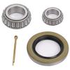 ECCPP Boat Trailer Hub Kit 5 Bolt 1 1/16 x 1 3/8 68149 & 44649 Silver Tapered Spindle Galvanized 3500lb Silver view 2