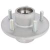 ECCPP Boat Trailer Hub Kit 5 Bolt 1 1/16 x 1 3/8 68149 & 44649 Silver Tapered Spindle Galvanized 3500lb Silver view 4