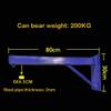 SHIJINHAO Heavy Punch Bag Wall Bracket Boxing Training Boom Hanging Hanger Sandbag Holder Thicken Load Bearing Rings Bracket Abdominal Training Accessories (Color : Purple, Size : 80x30cm) view 4