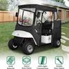 10L0L Golf Cart Enclosure Compatible with EZGO TXT RXV, Golf Cart Cover Waterproof Windproof Portable Transparent Storage Driving 4 Sided Enclosure view 3