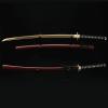Zhmyyxgs Sword Handmade Gold Blade Sunflower Tsuba Katana Samurai Swords with Red Scabbard view 2