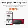 COOSPO Bluetooth Heart Rate Monitor Chest Strap H808S, ANT+ BLE HR Monitor Chest, HRM IP67 Waterproof, Use for Running Cycling Gym and Other Sports view 2
