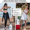 Pomo High Pressure 5L Portable Shower, Outdoor Shower, Camping Shower, Surf Rinse Kit, Beach Shower, Dog Wash, Boat Rinse, Car Shower, 1.5 Gallon Multi-use Sprayer, Hand Pump 45 PSI - No Power Needed! view 2