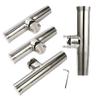 YaeMarine 4Pcs Boat Fishing Rod Holder Stainless Tournament Style Clamp on Fishing Rod Holder Rail Mount for Rails 7/8" to 1" or 1" to 1-1/4" (4Pcs Stainless Rod Holders for Rails 1" to 1-1/4") view 1