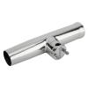 YaeMarine 4Pcs Boat Fishing Rod Holder Stainless Tournament Style Clamp on Fishing Rod Holder Rail Mount for Rails 7/8" to 1" or 1" to 1-1/4" (4Pcs Stainless Rod Holders for Rails 7/8" to 1") view 2