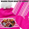 Nickelodeon Girls' JoJo Siwa or Paw Patrol Winter Hat, Gloves or Mittens, and Gaiter Set (2-7), Size Age 2-4, Paw Patrol, Mittens view 3