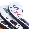9-Piece Golf Iron Head Covers Set with Digital Numbers, PU Leather Protective Sleeves, Zipper Design, Sport Pattern for Club Protection view 3