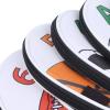 9-Piece Golf Iron Head Covers Set with Digital Numbers, PU Leather Protective Sleeves, Zipper Design, Sport Pattern for Club Protection view 4