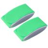 Ski Snowboard Carrier Strap, Nylon Hook and Loop Holder, Green, for Boards and Poles, Protective Scratch- Design view 2