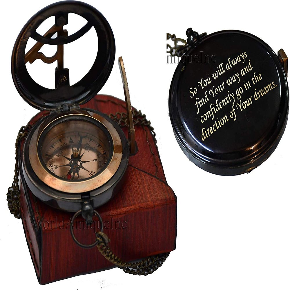 Personalized Wedding Gift, Baptism Gift, Engraved Compass, Groomsmen Gift, Boy Scout, Nautical, Father's Day