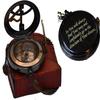 Personalized Wedding Gift, Baptism Gift, Engraved Compass, Groomsmen Gift, Boy Scout, Nautical, Father's Day view 1