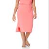 Amazon Essentials Women's Pull-On Knit Midi Skirt (Available in Plus Size), Peach, XX-Large view 1