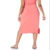 Amazon Essentials Women's Pull-On Knit Midi Skirt (Available in Plus Size), Peach, XX-Large view 2