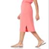 Amazon Essentials Women's Pull-On Knit Midi Skirt (Available in Plus Size), Peach, XX-Large view 3