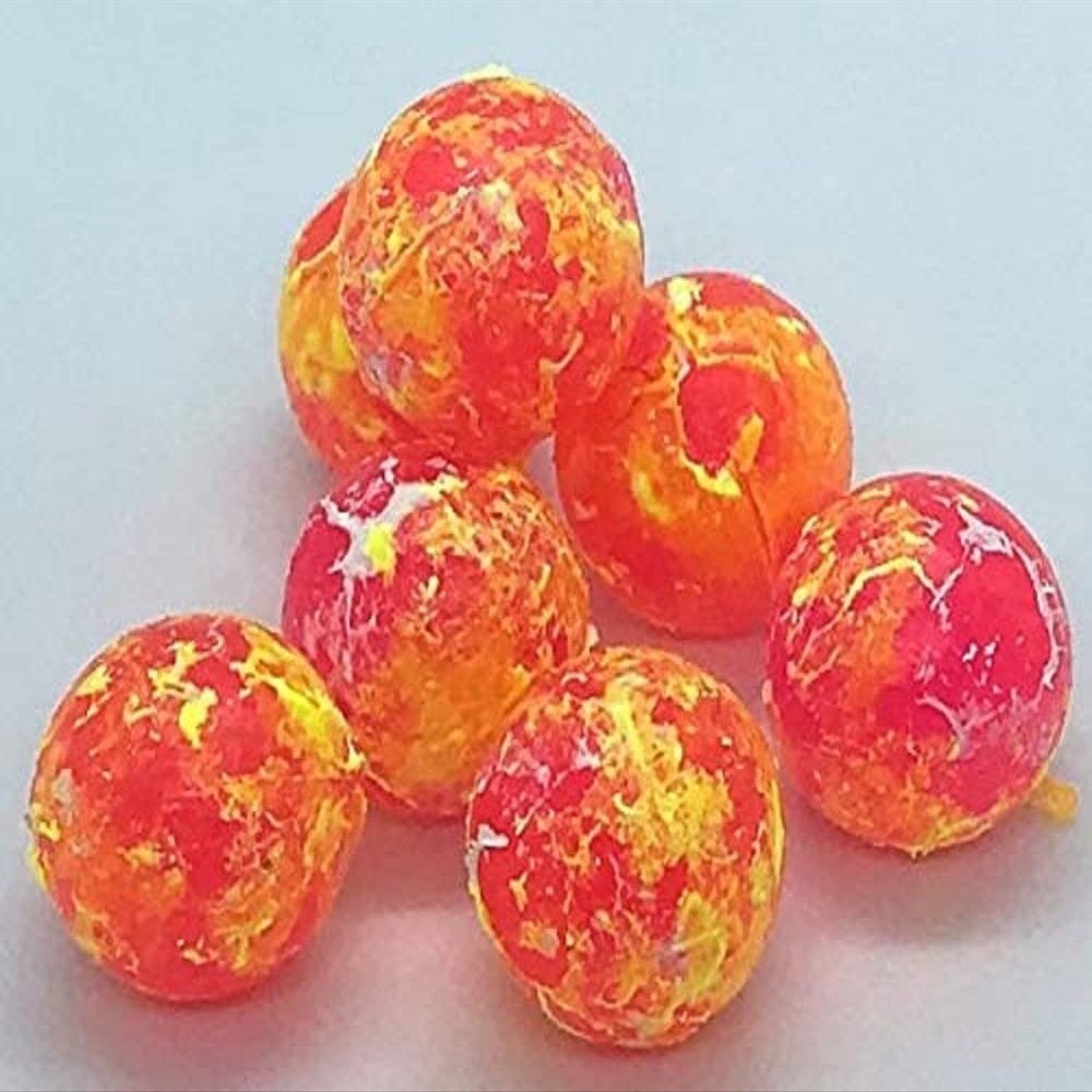 Bnr Tackle SBJK16 Soft Beads, 16mm, Joker, Neutral Buoyancy, 10/Pack
