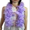 Flydreamfeathers Feather Boa 25 Gram, 4 Feet Long Chandelle Feather Boa, Great for Halloween Costume, Christmas Tree, Decoration (Light Purple) view 1